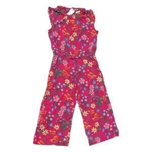 Gymboree Girls S 5-6 Floral Jumper